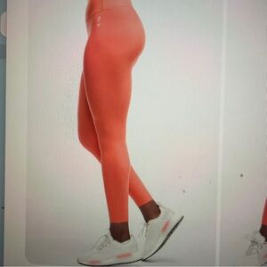 Peloton XAlly Love Cadent Leggings Melon M NWT